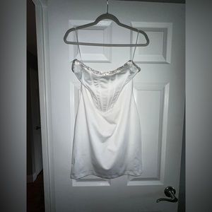 Bring the Glam Embellished Bustier Dress - size 4